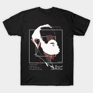 Beard aesthetics version 5 T-Shirt